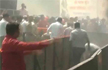 Minor Fire at Amit Shah’s Rally Under Control, Leaders Resume Speeches